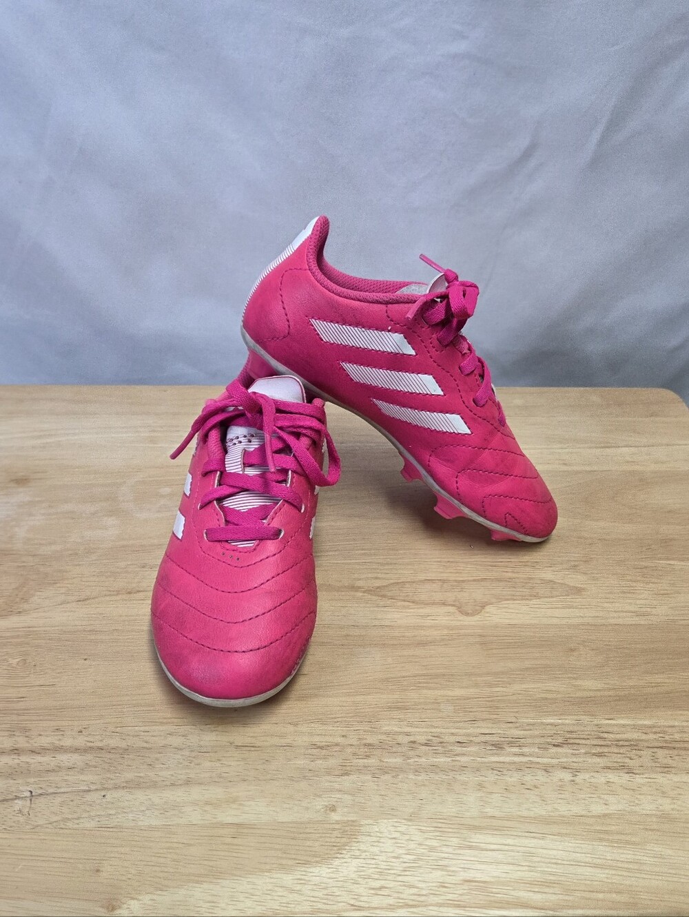 Adidas Cleats Kids Goletto VIII FG soccer size 13 Pink
